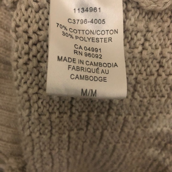 HILARY RADLEY cowl neck long high low hem sweater - Picture 3 of 5